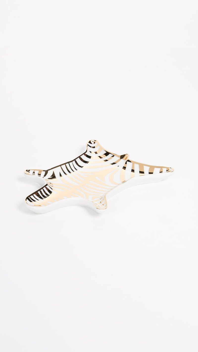 Jonathan Adler Metallic Zebra Dish, Gold - Image 2
